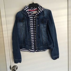 Sweater/ jean jacket